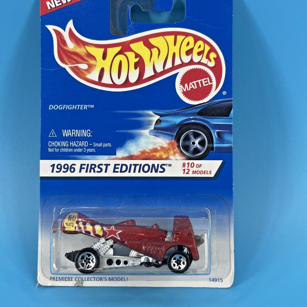 Hot Wheels 1996 First Editions Dogfighter #375 1:64 Diecast Car
